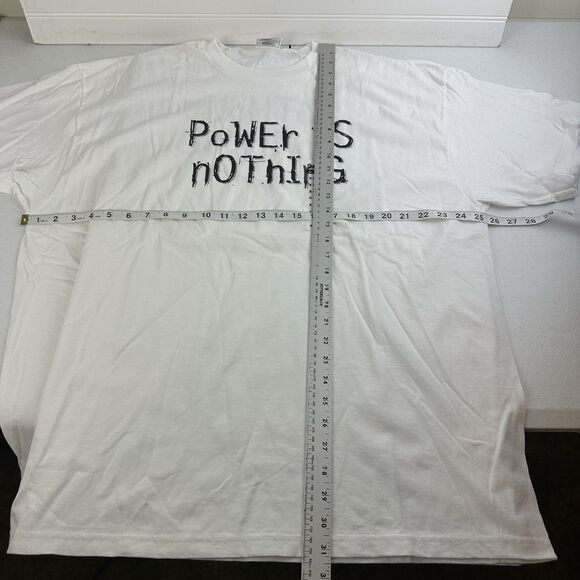 VTG 90s Nike Tee Power Is Nothing WIthout Control XL White T-Shirt USA Made NWOT - Picture 7 of 7